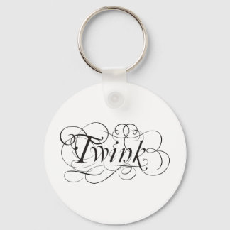 Twink calligraphic sleutelhanger