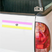 Twink Pride Flag Bumpersticker (Op Truck)