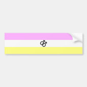 Twink Pride Flag Bumpersticker (Voorkant)