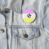 Twink Pride Flag Ronde Button 5,7 Cm (In situ)