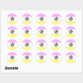 Twink Pride Flag Ronde Sticker (Vel)