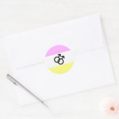 Twink Pride Flag Ronde Sticker (Envelop)