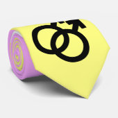 Twink Pride Flag Stropdas (Opgerold)