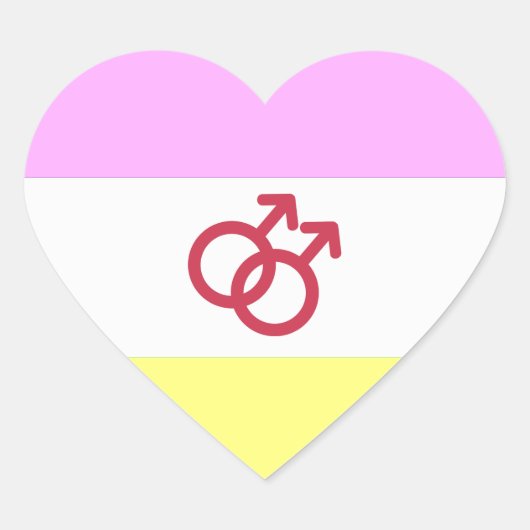 TWINK PRIDE HART STICKER (Voorkant)