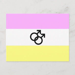 Twink Pride Vlag Briefkaart