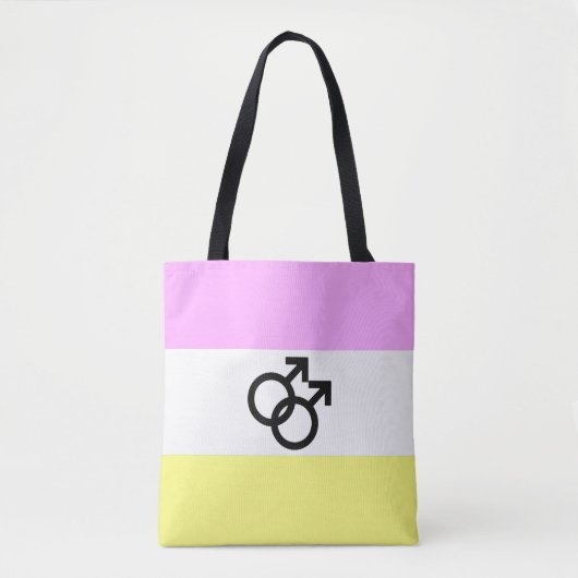 Twink Pride-vlag Draagtas (Voorkant)