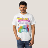 Twink Rainbow Cake Gay pride LGBTQ+ T-Shirt (Devant entier)