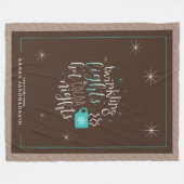 Twinkellampjes Hot Cocaca Nights ID593 Fleece Deken (Voorkant (Horizontaal))