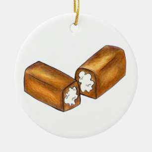 Twinkie Cream-Fred Snack Cake Food Foodie Gift Keramisch Ornament