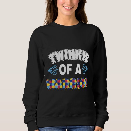 Twinkie of a Warrior Autism Awareness Trui (Voorkant)