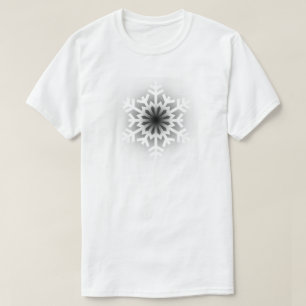 Twinking White Snowflake T-shirt