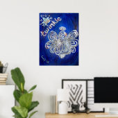 Twinkle Angel Art Print Poster (Thuiskantoor)