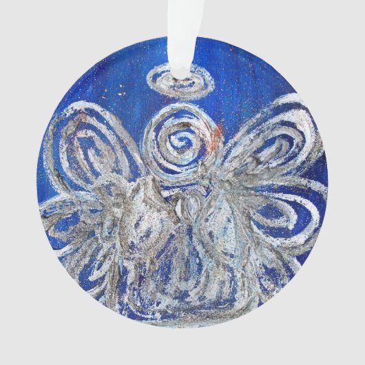 Twinkle Argent Angel Art Cadeau de vacances (devant)