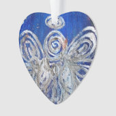 Twinkle Argent Angel Art Cadeau de vacances (devant)