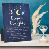 Twinkle Baby shower Jeu Plaque (Côté)