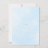 Twinkle Baby shower Merci de  pour garçon (Dos)