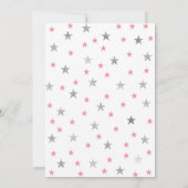 Twinkle Baby Sprinkle fille invitation douche (Dos)