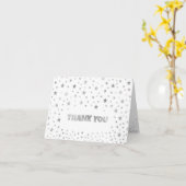 Twinkle Baby Sprinkle merci note Carte (Fleur jaune)