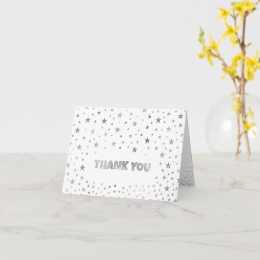 Twinkle Baby Sprinkle merci note Carte (Fleur jaune)