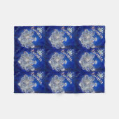 Twinkle Guardian Angel Custom Fleece Deken (Voorkant (Horizontaal))