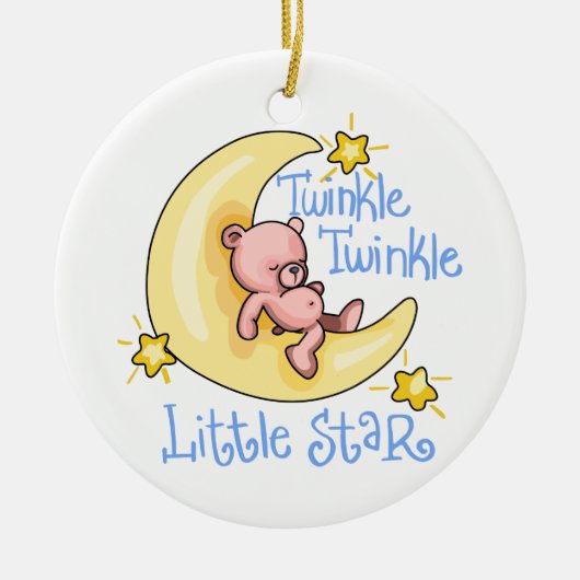 Twinkle Keramisch Ornament (Voorkant)