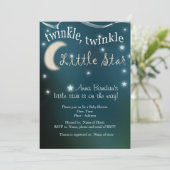 Twinkle, kronkel, kleine ster kaart (Staand voorkant)