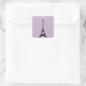 Twinkle Light Eiffel Tower Sticker - lila (Tas)