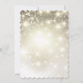 Twinkle Lights buitenbruiloft Kaart (Achterkant)