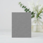 Twinkle Lights op Grey Burlap RSVP Kaartje (Staand voorkant)