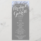 Twinkle Lights Wedding Program Programma (Voorkant)