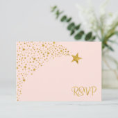 Twinkle Little Shooting Star Rose Gold RSVP (Debout devant)