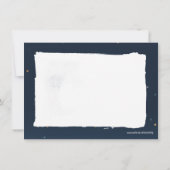 Twinkle Little Star Baby Photo Faire-part (Dos)