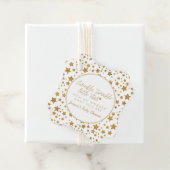 Twinkle Little Star Baby shower Bedankjes Labels (In situ)