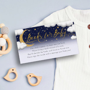 Twinkle Little Star Baby shower Boeken voor Baby Informatiekaartje