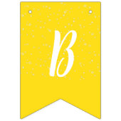 Twinkle Little Star Baby shower Bunting Flags Vlaggetjes (Derde vlag)