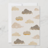 Twinkle Little Star Baby shower Invitation neutre (Dos)