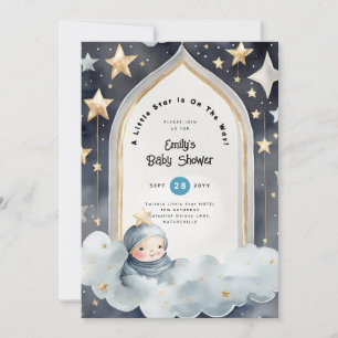 Twinkle Little Star BABY SHOWER of 1e VERJAARDAG Kaart
