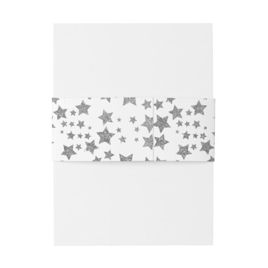 Twinkle Little Star Baby shower Uitnodigingen Wikkel (Achterkant Voorbeeld)