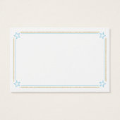 Twinkle Little Star Blue Gold Livres Pour Bébé (Dos)