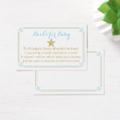 Twinkle Little Star Blue Gold Livres Pour Bébé (Bureau)