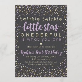Twinkle Little Star | Eerste uitnodiging