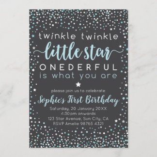 Twinkle Little Star | Eerste uitnodiging
