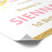 Twinkle Little Star Elephant Affiche de bienvenue  (Coin)