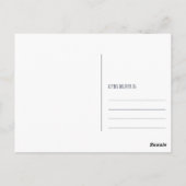 Twinkle Little Star Elephant Baby shower Dank u Briefkaart (Achterkant)