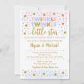 Twinkle Little Star Gender onthulling Kaart (Voorkant)