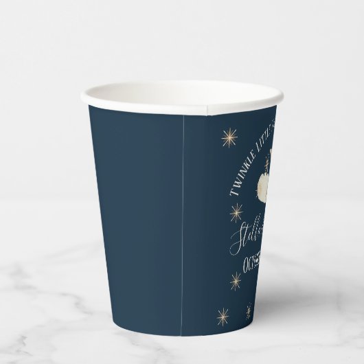 Twinkle Little Star Gender Reveal – Celestial Part Papieren Bekers (Rechts)
