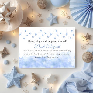 Twinkle Little Star Jongensboek voor Baby Shower S Informatiekaartje