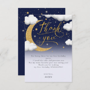 Twinkle Little Star Premier anniversaire Merci