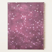 Twinkle Little Star | Roze Mint Green Zwangerschap Planner (Achterkant)