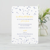 Twinkle Little Stars Baby Shower Invitations (Debout devant)